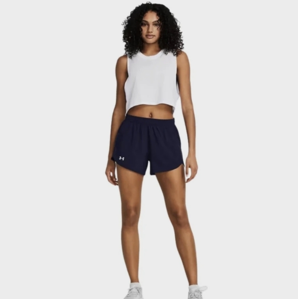 Under Armour Women's Dark Blue Athletic Shorts